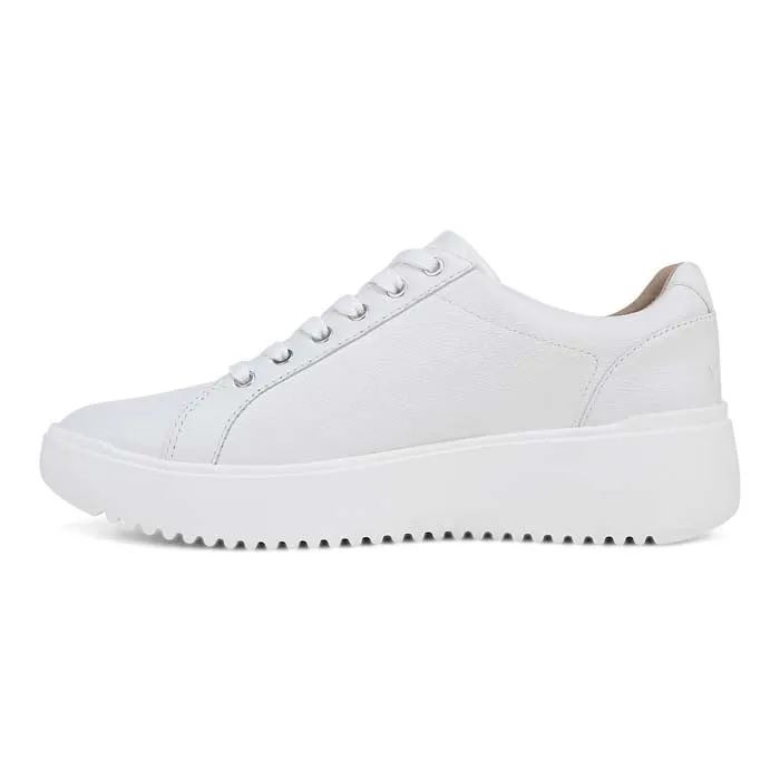 Womens Vionic Kearny Lace Up in White